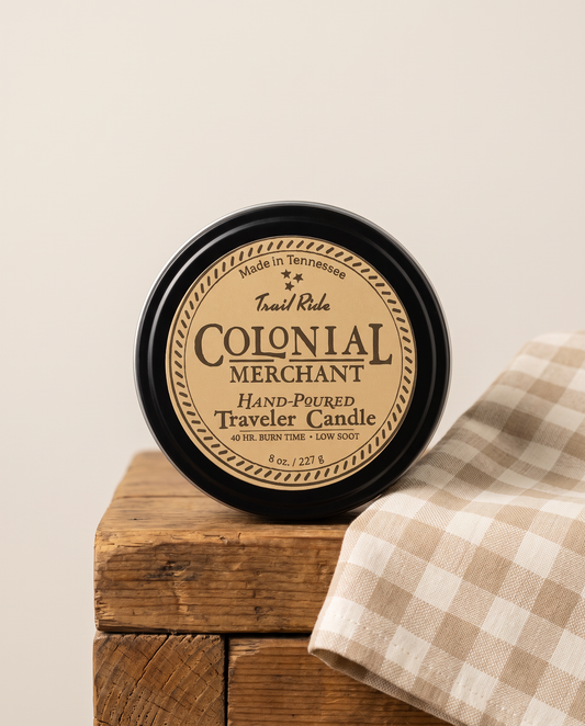 8 oz. Trail Ride Premium Traveler Candle