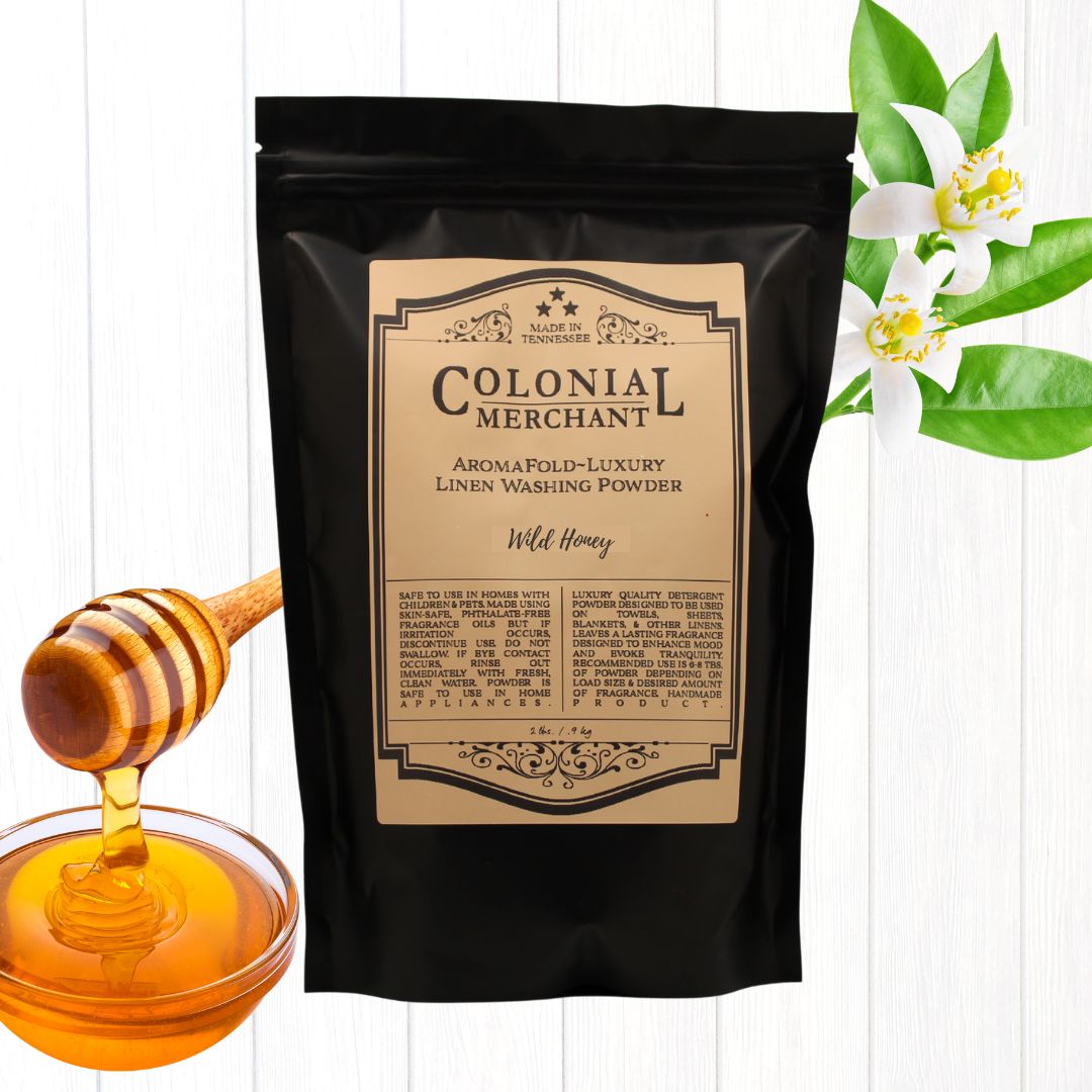 2 lb. Wild Honey AromaFold Luxe Linen Washing Powder